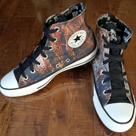 CONVERSE CTAS x Black Sabbath 2014 Shoes PRE-OWNED - Picture 1 of 8